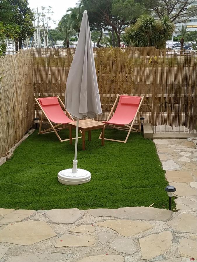 Studio Rez De Jardin Marina Baie Des Anges Villeneuve-Loubet Exterior foto