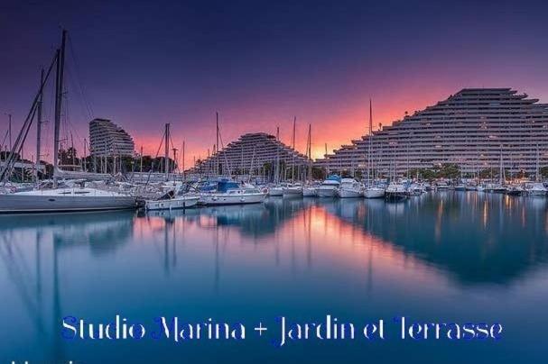 Studio Rez De Jardin Marina Baie Des Anges Villeneuve-Loubet Exterior foto